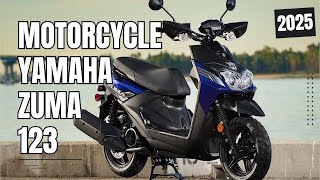 2025 New Motorcycle Yamaha Zuma 123 Review Models [upl. by Yarw]