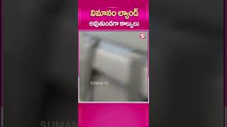 విమానం ల్యాండ్ అవుతుండగా Aeroplane Landing Bullets Firing Pilot Passengers SafeLanding [upl. by Nolrev302]