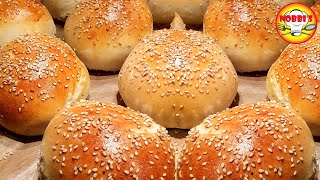 Hamburger Buns  Brötchen selber machen [upl. by Erihppas]