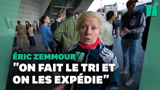 Les fans de Zemmour reprennent sans filtre son discours antiislam [upl. by Delisle]