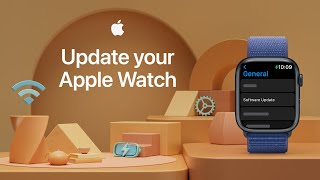 How to update your Apple Watch  Apple Support [upl. by Bocaj]