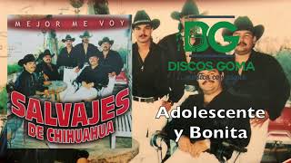 Los Salvajes de ChihuahuaAdolescente y Bonita Audio Oficial [upl. by Ilysa]