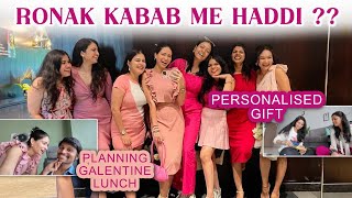 This is how I planned a surprise lunch date for my Galentines with games and personalised gifts💗 [upl. by Adamik]