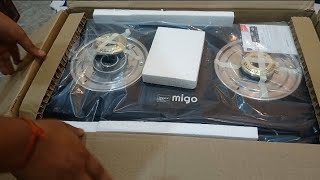 IMPEX migo 2 Burner 1 Yr Warranty Steel Manual Gas Stove unboxing [upl. by Irbua]