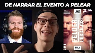 PAUL FELDER con CINCO días de anticipación peleará vs RAFAEL DOS ANJOS [upl. by Eba]