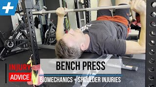 Bench Press Biomechanics and Shoulder Injuries  Tim Keeley  Physio REHAB [upl. by Ennael]