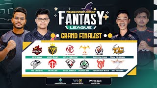 🛑LIVEGRAND FINAL  FANTASY LEAGUE INCURSIONxPRODUCTION  GARENA FREE FIRE [upl. by Pish]