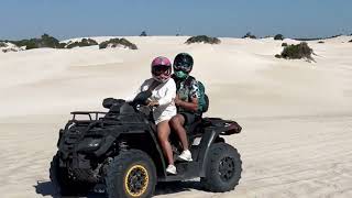 Perth Day Trip to Lancelin Sand Dune Adventure Quad Biking [upl. by Alboran]