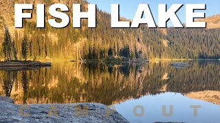 Fish Lake  SelwayBitterroot Wilderness Montana [upl. by Chucho]