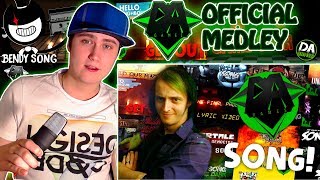 DAGAMES OFFICIAL MEDLEY LYRIC VIDEO  REACTION [upl. by Popper564]