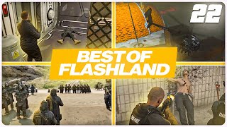 BEST OF GTA RP  FLASHLAND WL 22 [upl. by Annaeoj]