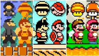 TODOS LOS NUEVOS POWERUPS  SMB1 SMB3 SMW SM4J [upl. by Edivad886]