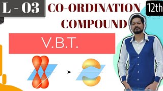 COORDINATION CHEMISTRY I CLASS 12 L3 I JEE I NEET I Valence Bond Theory [upl. by Hoo838]