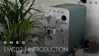 Introducing the Mini Pro Espresso Machine  Smeg EMC02 [upl. by Aisatsan540]