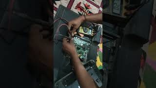 Led tv board testing led repair 24inchledtvnodisplayproblem ledmaintenance ledrepair [upl. by Sivam]