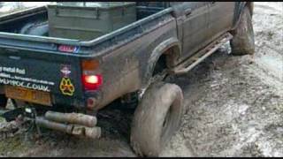 toyota hilux pickup off roading and green laning [upl. by Sorcha]