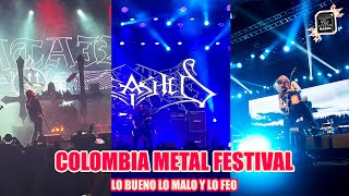 Colombia Metal Festival 2024 Lo bueno lo malo y lo feo [upl. by Albina]