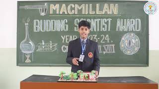 Macmillan Budding Scientist Contest  Electricity from the Waste [upl. by Suu]