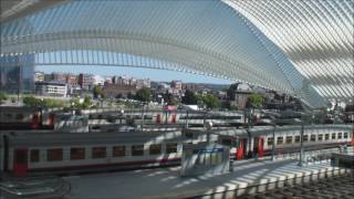 Liège Guillemins Timelapse [upl. by Hintze]