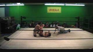 WWA4 MATCH AR Fox vs Jonathan Gresham [upl. by Bricker]