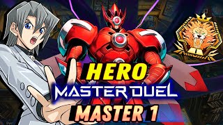 YuGiOh Master Duel  HERO MASTER 1 SEASON 25 15 Win Streak🔥 [upl. by Zwart]