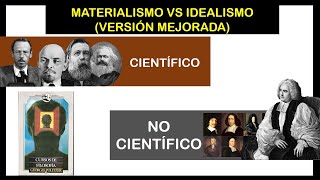 Materialismo vs Idealismo Versión mejorada [upl. by Inajna702]