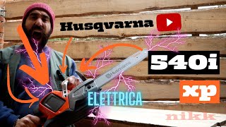 Husqvarna 540i xp  Recensione ITA [upl. by Rosemarie203]