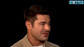 Zac Efron Says ‘Iron Claw’ TRANSFORMATION Took Over His Life Exclusive [upl. by Atiuqrehs]