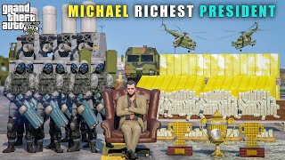 GTA 5  MICHAEL THE RICHEST PRESIDENT  BB GAMING [upl. by Adnohsat]