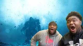 Twins React Warhammer 40k Cinematic Titus’ Squad vs Demon of Tzeentch  Secret Level  REACTION [upl. by Ellehcim]