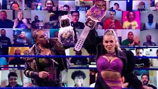 Tamina amp Natalya VS The Riott Squad [upl. by Samau759]