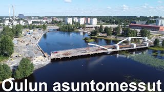 Oulun tuleva asuntomessualue [upl. by Eitteb]