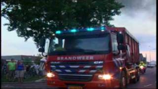 Grote brand in Sint Maartensdijk [upl. by Micheil]