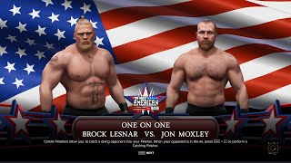 the great american bash spring final qualifying round   brock vs moxley  Best of 5 out of 3 [upl. by Ayian162]