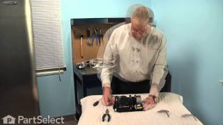 Refrigerator Repair  Replacing the Water Actuator Frigidaire Part  241681803 [upl. by Aubrey688]