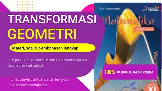 Translasi Transformasi Geometri pergeseran Matematikan kelas 11 [upl. by Ormond]