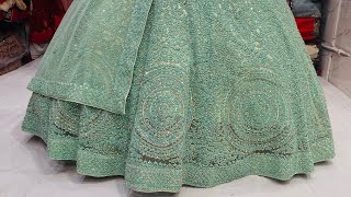 Most Demanding Lehenga Collection  Mint Green Lehenga Shades  Chandni Chowk [upl. by Caasi]