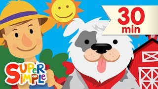 BINGO  More  Top Kids Songs and Nursery Rhymes  Super Simple Songs [upl. by Jaycee]