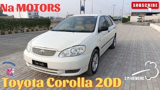 Toyota Corolla 2OD Model 2003 Review Price Specs amp Features [upl. by Nai587]