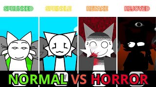 The Ultimate Incredibox MODS FaceOff Sprunked VS Sprinkle VS Retake VS Rejoyed [upl. by Lehman832]