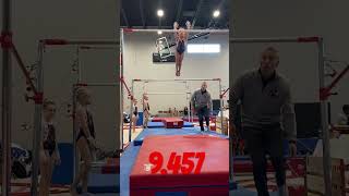 USAG District Championship usagymnastics shortvideo trending [upl. by Ticknor]