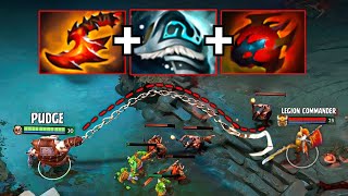 Insane One Shot Builds Pudge 28Kills Overwhelming Blink  Shiva RaidBoss Dota 2 [upl. by Vanessa]