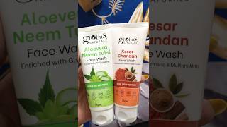 Globus Naturals Aloevera Neem Tulsi and Kesar Chandan Face wash just Rs129 shorts meesho [upl. by Ahseele695]