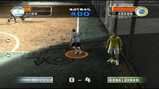 FIFA Street 2 PS2PCSX2 Argentina vs Brazil  Gameplay [upl. by Gonzales]