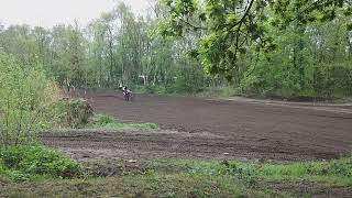 Motocross track  leisure lakes mere brow [upl. by Nirot265]