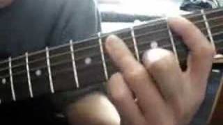 Sweet dreams by Marilyn manson guitar tutorial [upl. by Orr]