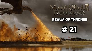 Riding A DRAGON Incinerating Entire Armies Realm of Thrones Mod Episode 21 [upl. by Assirral990]