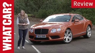 Bentley Continental GT 2014 review  What Car [upl. by Bobker254]