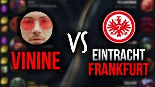 VININE vs EINTRACHT FRANKFURT War mega spannend  Kutcher Stream Highlights [upl. by Odnomar]