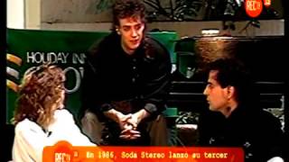 ENTREVISTA A SODA STEREO EN quotMÁS MÚSICAquot UCTV CHILE 1986 [upl. by Bicknell685]